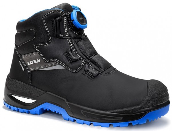 Elten Stefano 768741 safety boots XXSG BOA Mid ESD S3 black-blue