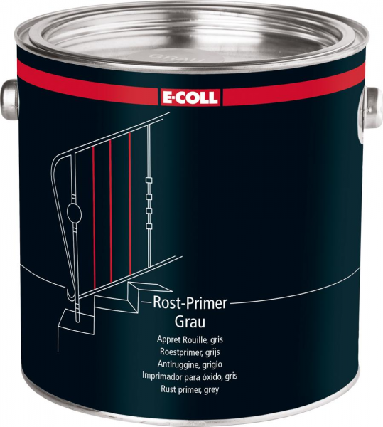 E-COLL Rust primer 2.5 litre canister