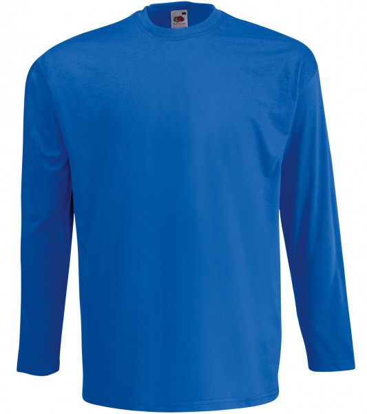 Fruit of The Loom Valueweight Long Sleeve T in 8 colours
