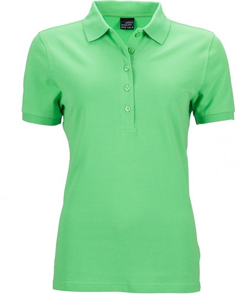 James & Nicholson JN709 Ladies Elastic Puqué Polo-Shirt in 9 Colors