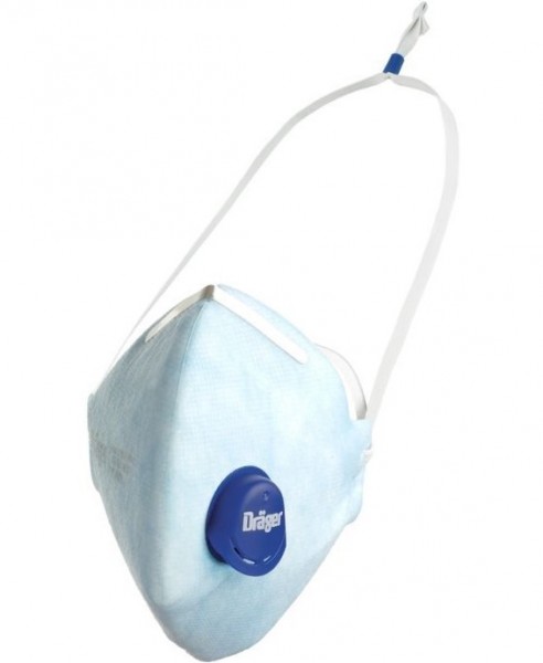Dräger X-plore 1720+ V FFP2 NR D V Fine dust mask 3951384