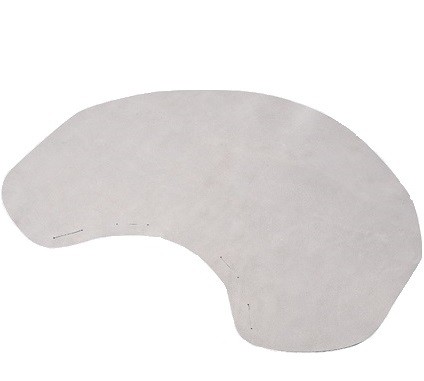 VOSS Neck protection made of chrome split leather 480 x 300 mm