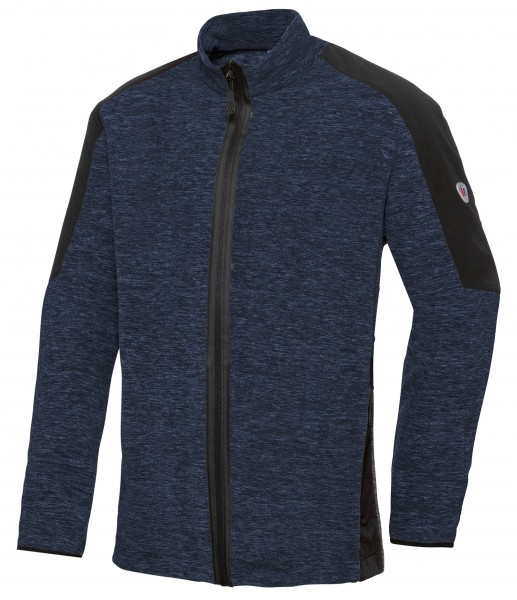BP 1829-040 space-dyed fleece jacket Bolus Modern Stretch