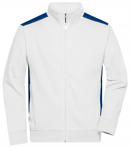 James & Nicholson JN870 Men's Workwear Sweat Jacket in 8 Colours