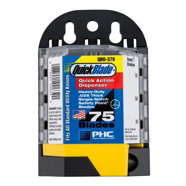 Pacific Handy Cutter trapezoid blade with rounded tips QBD-379