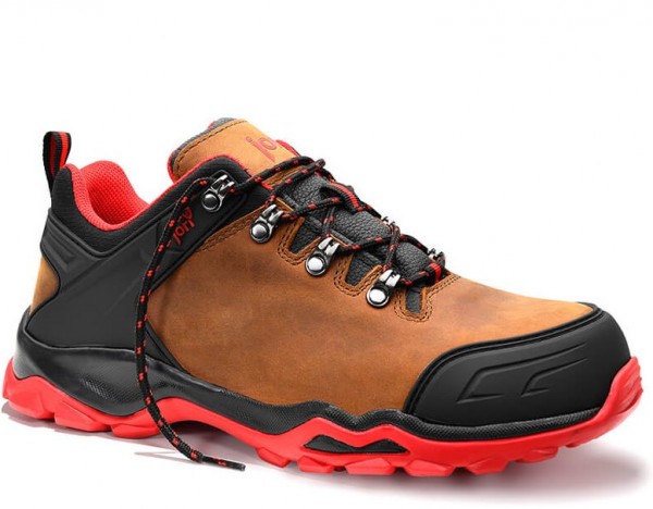 Jori Powerful brown Low 12621 low shoes S3 brown-black