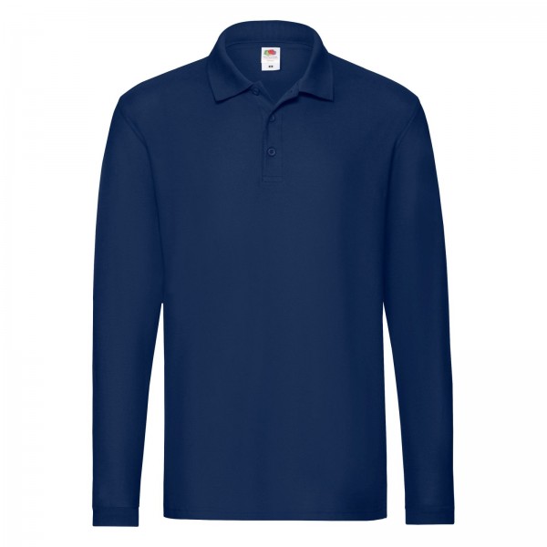 Fruit of The Loom Premium Long Sleeve Polo in 8 colours