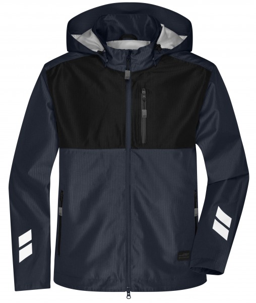 James & Nicholson JN1814 Unisex Hardshell Workwear Jacket in 4 Colors