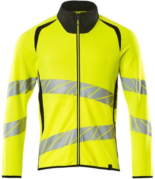 Mascot ACCELERATE SAFE 19184-781 High-visibility sweatshirt with zipper