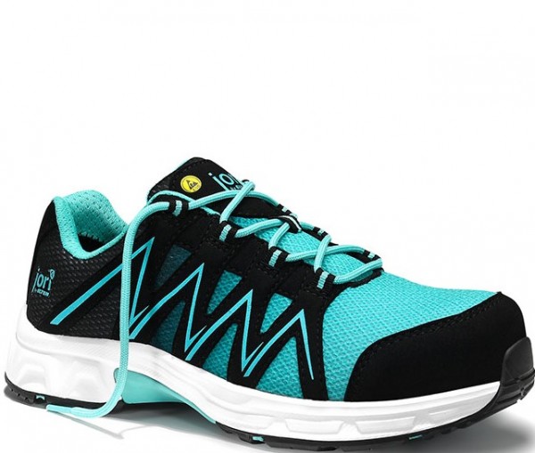 Jori jo_SPEEDY black-aqua Low 12131 safety shoe ESD S1P