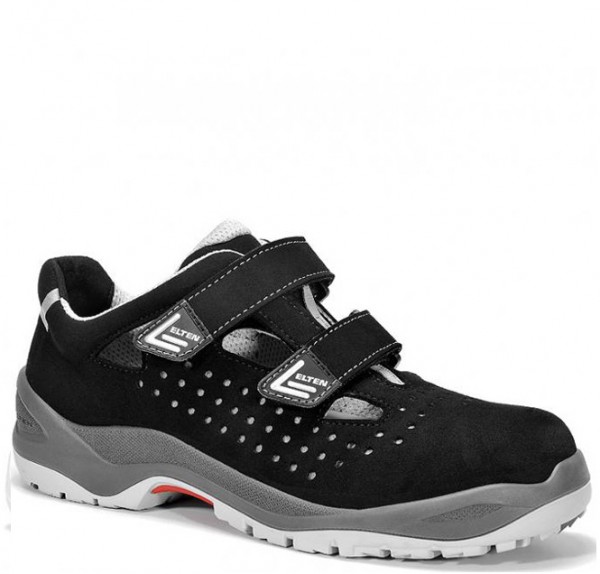 Elten Impulse grey Easy 71245 Sandals ESD S1 black/grey