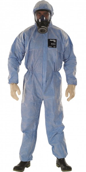 Microgard / AlphaTec FR Overall with hood model 111 light blue