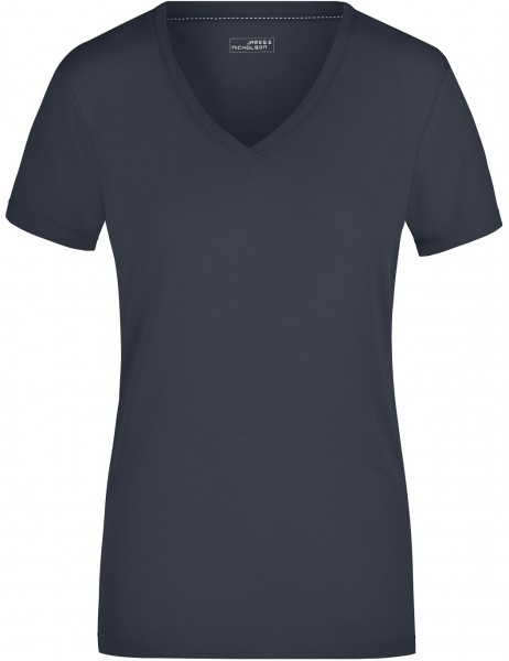 James & Nicholson JN928 Ladies Stretch V-T-Shirt in 9 Colors