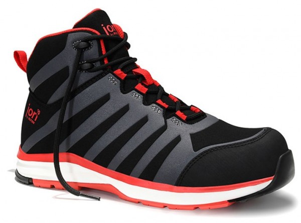 Jori jo_RAPID 16021 safety boots black-red Mid ESD S3