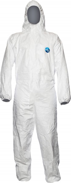 DuPont Tyvek 400 Dual CHF5 protective coverall cat. III type 5 + 6