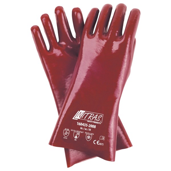 Nitras 160435 PVC chemical protective gloves