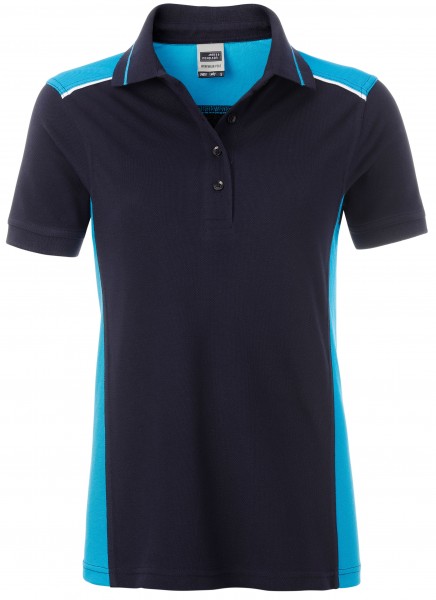 James & Nicholson JN857 Workwear Ladies Polo Shirt Level 2 in 8 Colors