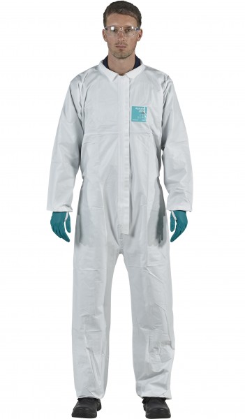 Microgard / AlphaTec 2000 TS-Plus Overall with collar Model 103 white