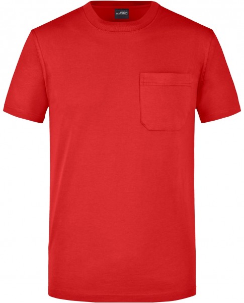 James & Nicholson JN920 Men´s Pocket T-Shirt in 10 Colors