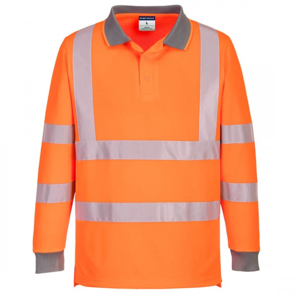 Portwest EC11- Eco Hi-Vis high visibility polo class 3