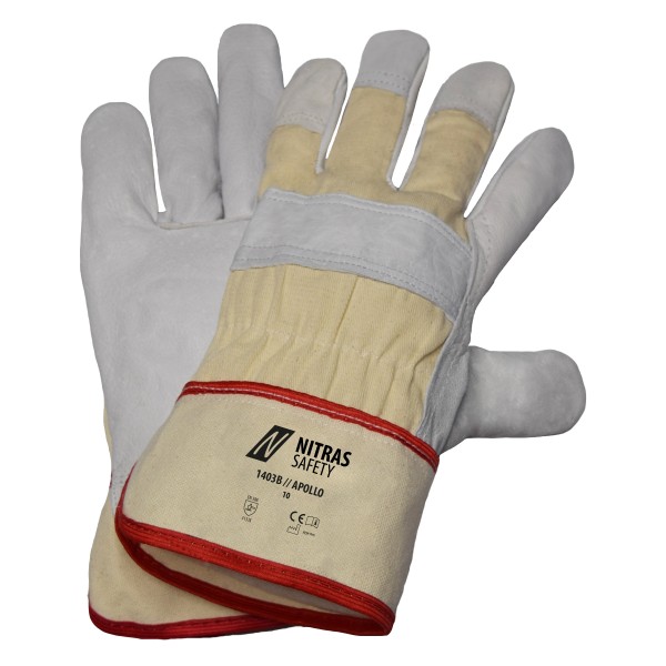 Nitras 1403B Apollo cowhide full leather gloves