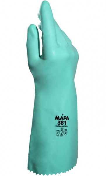 Mapa Stansolv AK-22 381 Nitrile chemical protective gloves
