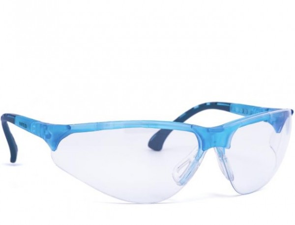 Infield Terminator Welding 9381105 temple glasses blue clear