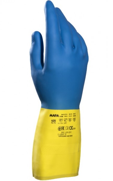 Mapa Duo-Mix 405 Neoprene Latex Protective Gloves