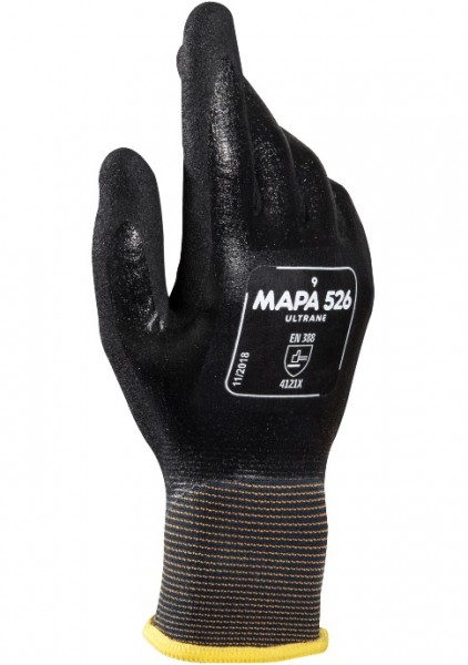 Mapa Ultrane 526 knitted gloves with nitrile coating