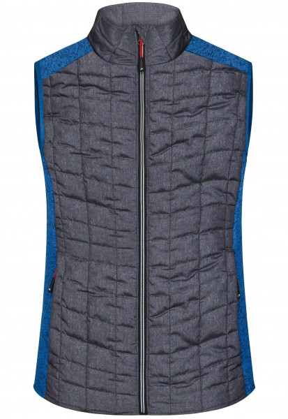 James & Nicholson JN739 Ladies Knitted Hybrid Vest in 6 Colors