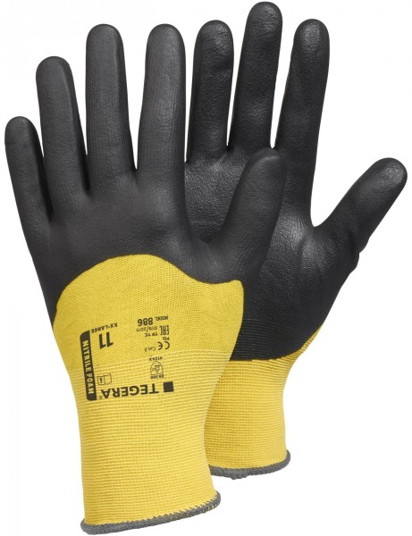 ejendals Tegera 886 nitrile protective gloves 3/4-coated