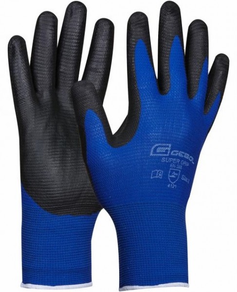 Gebol Super Grip protective gloves with nitrile coating