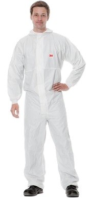 3M Protective suit 4545 Type 5/6 white