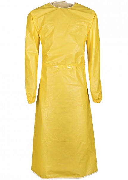 CoverChem200 Sleeve apron Cat. III Type PB 3 (3B) yellow in online shop