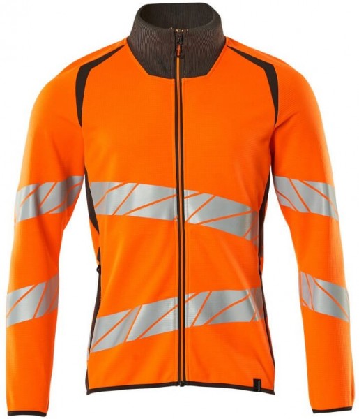 Mascot ACCELERATE SAFE 19184-781 High-visibility sweatshirt with zipper