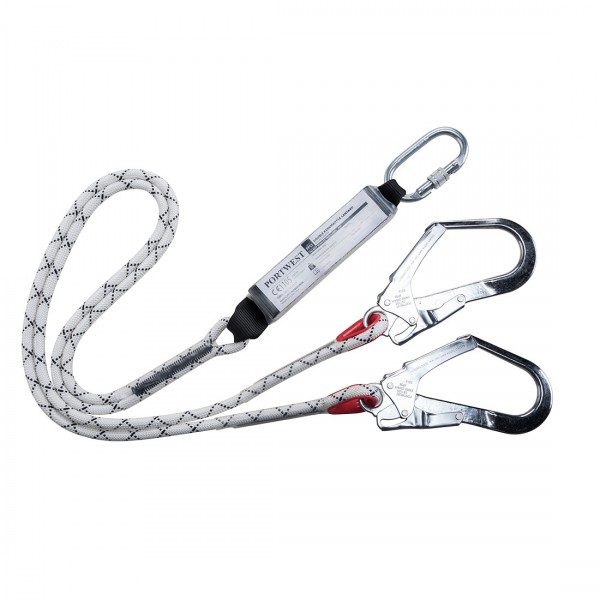 Portwest FP55 - Y-connector with strap energy absorber White
