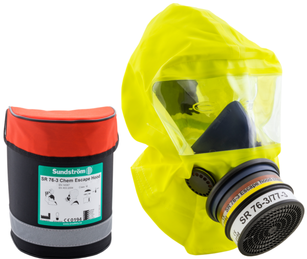 Sundström escape hood H15-1012 SR 76-3 ABE2-P3 M/L mobile