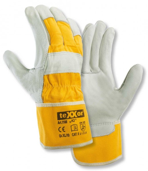 texxor Top K2 1108 cowhide full leather gloves