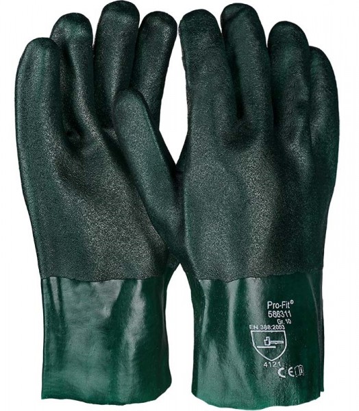 Pro-Fit 586311H Pirate Vinyl Protective Gloves 27 cm Standard Quality