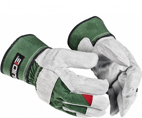 Guide 193 Premium quality cow split leather protective gloves