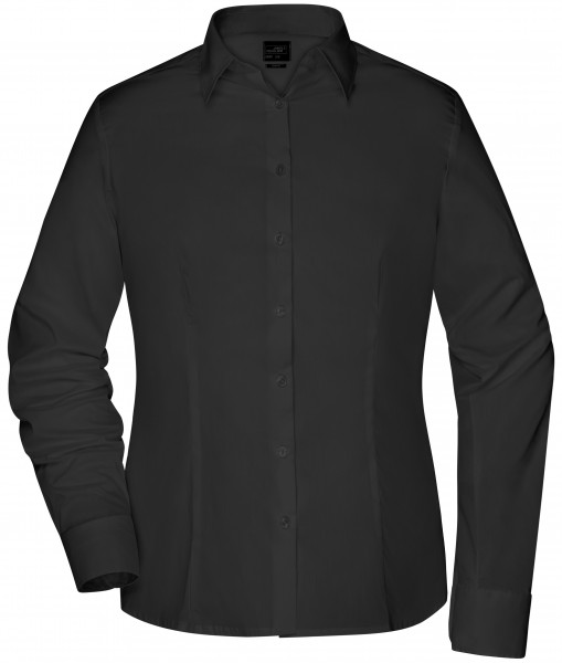James & Nicholson JN645 Ladies blouse long sleeve slim fit in 3 colors