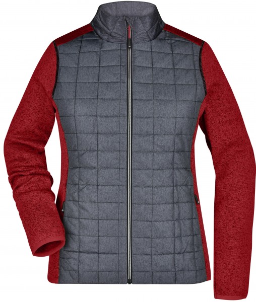James & Nicholson JN741 Ladies Knitted Hybrid Jacket in 6 Colors