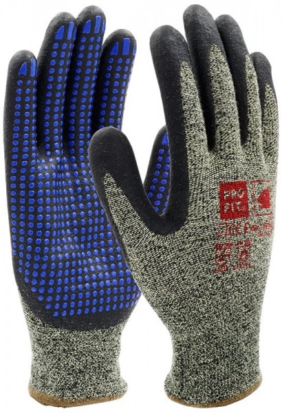 Pro-Fit 791 Cut-resistant gloves with nitrile coating and burls up to 150 °C