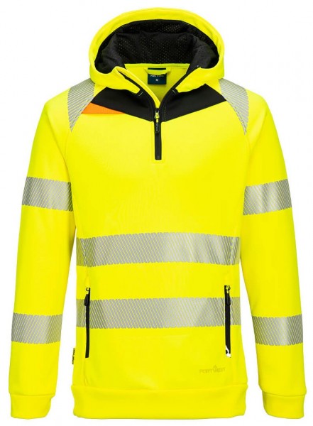 Portwest DX482 - DX4 high visibility zip hoodie