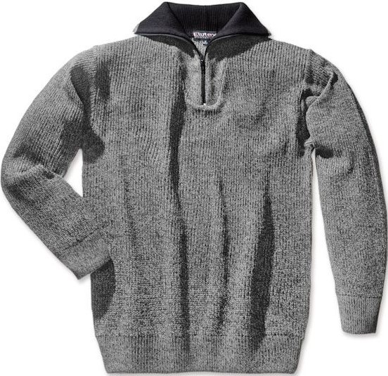 Scheibler Troyer Pullover Norderney black-white-mottled