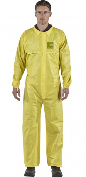 Microgard / AlphaTec 2300 Standard Overall with collar Model 103 yellow