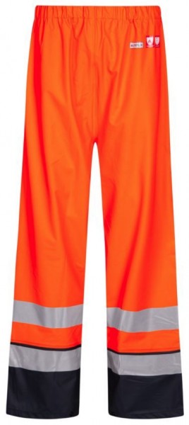 Lyngsøe FR-LR3052 flame retardant high visibility rain pants