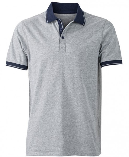 James & Nicholson JN706 Men's Heather Polo in 7 Colors
