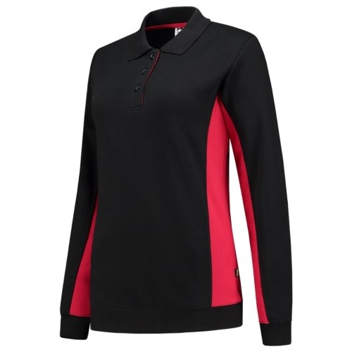 Tricorp 302002 Sweatshirt polo collar bicolor ladies 280 g/m²