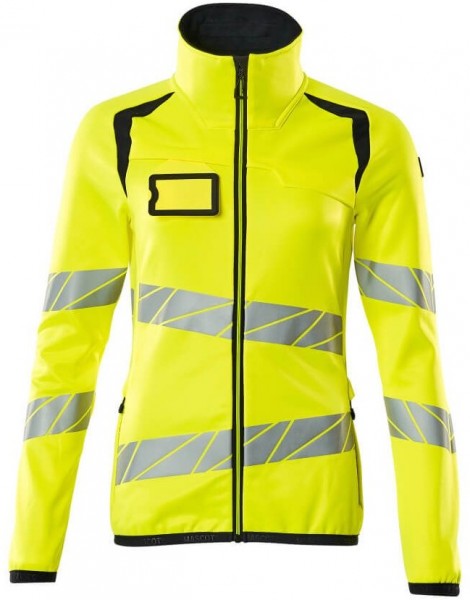 Mascot ACCELERATE SAFE 19153-315 Women's high-visibility fleece pullover with zipper